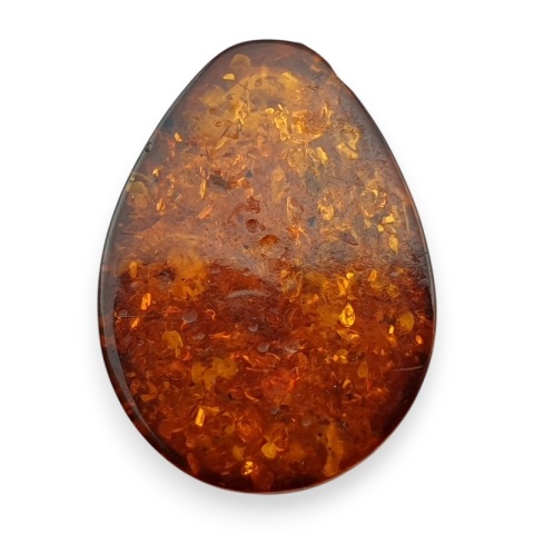 Bursztyn bałtycki kaboszon 18x13 mm nr A170