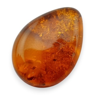 Bursztyn bałtycki kaboszon 18x13 mm nr A174