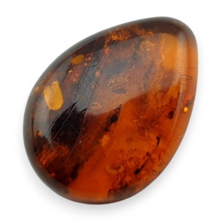 Bursztyn bałtycki kaboszon 18x13 mm nr A187