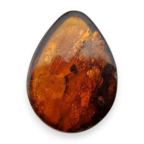 Bursztyn bałtycki kaboszon 18x13 mm nr A187