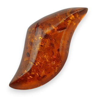Baltic amber cabochon 19x8 mm no A364