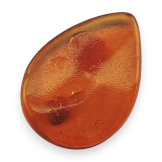 Bursztyn bałtycki płaska łezka 11x8 mm nr 35