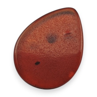 Baltic amber flat teardrop 12x9 mm no 37