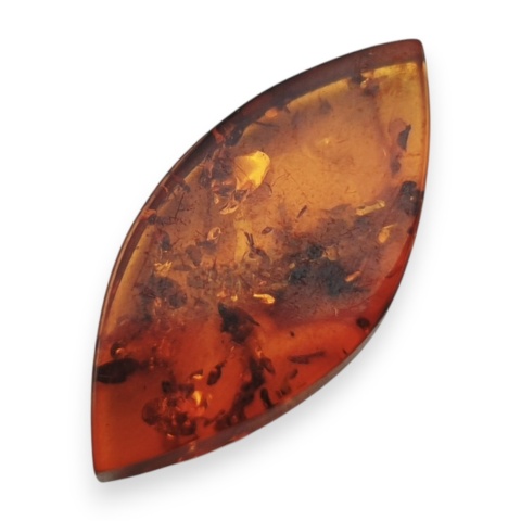 Bursztyn bałtycki płaska markiza 25x12 mm nr 13