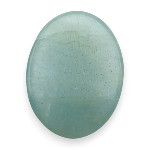Akwamaryn kaboszon 28x21 mm nr 155