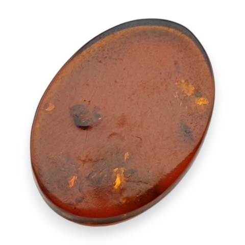 Bursztym bałtycki płaski owal 17x12 mm nr 2