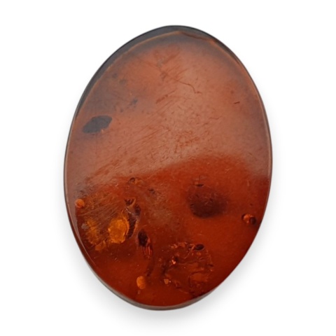 Bursztym bałtycki płaski owal 17x12 mm nr 2