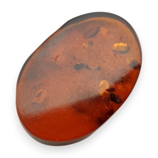 Bursztym bałtycki płaski owal 18x12 mm nr 4