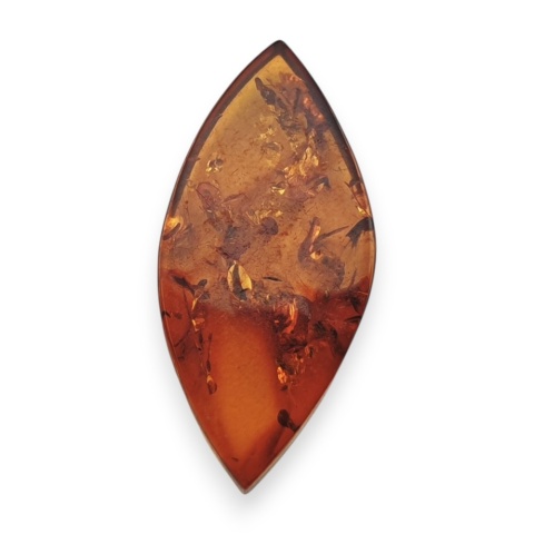 Bursztyn bałtycki płaska markiza 25x12 mm nr 20