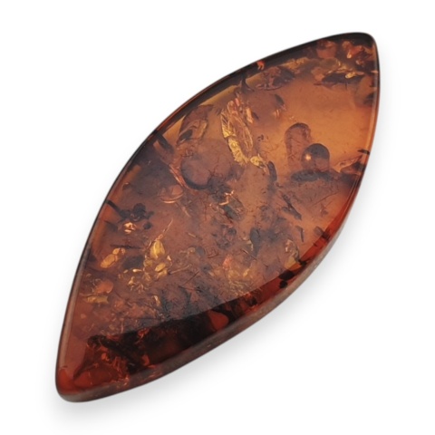 Baltic amber flat marquise 31x14 mm no 19