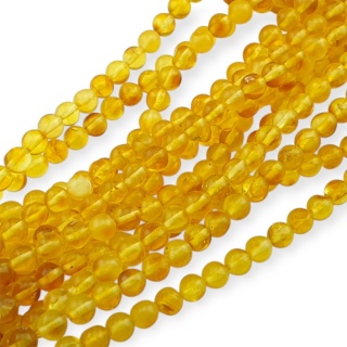 Baltic amber irregular bead approx 5.85 mm strand 19 cm