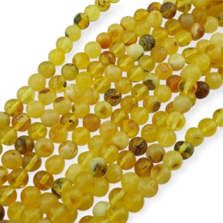Baltic amber mix color irregular bead approx 6.8 mm strand 19 cm