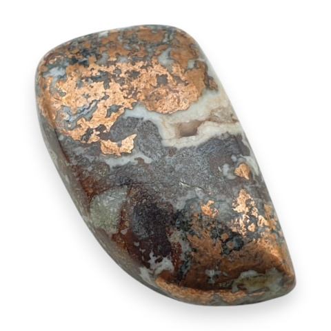 Dolomit miedziany kaboszon 25x15 mm nr 78