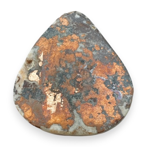 Copper dolomite cabochon 25x22 mm no 89