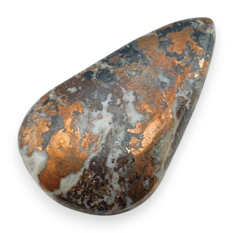 Copper dolomite cabochon 26x16 mm no 122