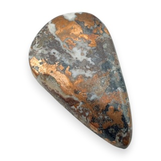 Copper dolomite cabochon 26x16 mm no 122