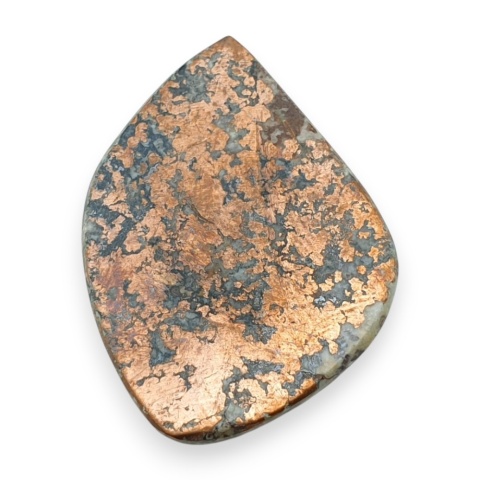 Copper dolomite cabochon 31x22 mm no 86
