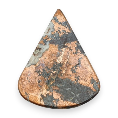 Copper dolomite cabochon 34x25 mm no 37