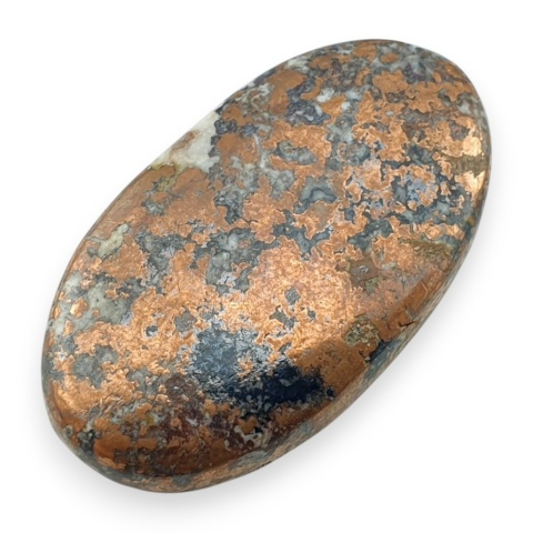 Copper dolomite cabochon 35x20 mm no 64