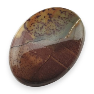 Indyjski jaspis cesarski kaboszon 23x17 mm nr 80