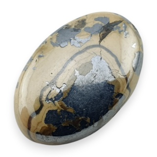 Agat schalenblende kaboszon 20x13 mm nr 32