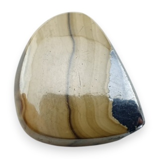 Agat schalenblende kaboszon 20x16 mm nr 54