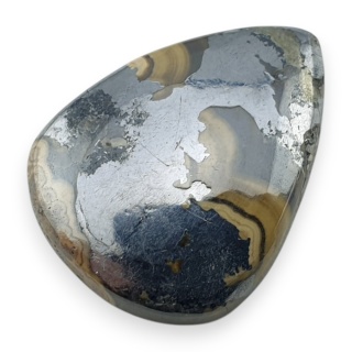 Agat schalenblende kaboszon 21x16 mm nr 45