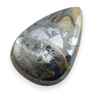 Agat schalenblende kaboszon 22x15 mm nr 51