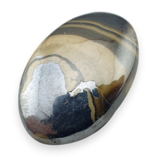 Agat schalenblende kaboszon 23x15 mm nr 40