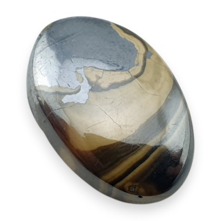 Agat schalenblende kaboszon 23x15 mm nr 40