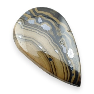 Agat schalenblende kaboszon 26x16 mm nr 30