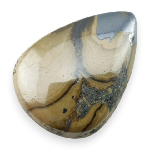 Schalenblende agate cabochon 26x19 mm no 23