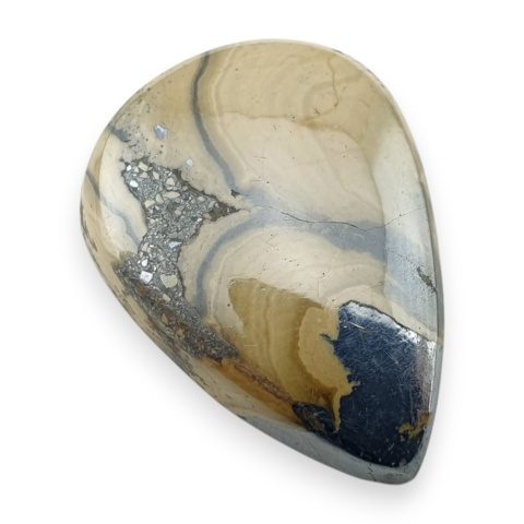 Schalenblende agate cabochon 26x19 mm no 23