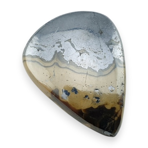 Schalenblende agate cabochon 26x20 mm no 4