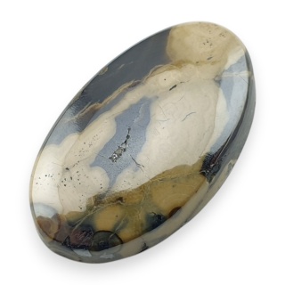 Agat schalenblende kaboszon 27x16 mm nr 29