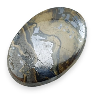 Agat schalenblende kaboszon 27x18 mm nr 16