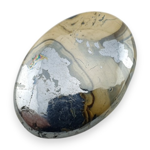 Schalenblende agate cabochon 27x19 mm no 37