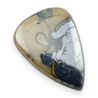 Agat schalenblende kaboszon 27x19 mm nr 9