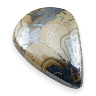 Agat schalenblende kaboszon 27x20 mm nr 14