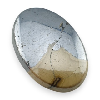 Agat schalenblende kaboszon 28x18 mm nr 20