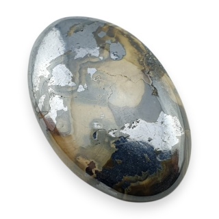 Agat schalenblende kaboszon 28x18 mm nr 2