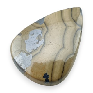 Agat schalenblende kaboszon 28x19 mm nr 3