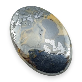 Agat schalenblende kaboszon 29x20 mm nr 28