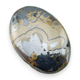 Agat schalenblende kaboszon 29x20 mm nr 31