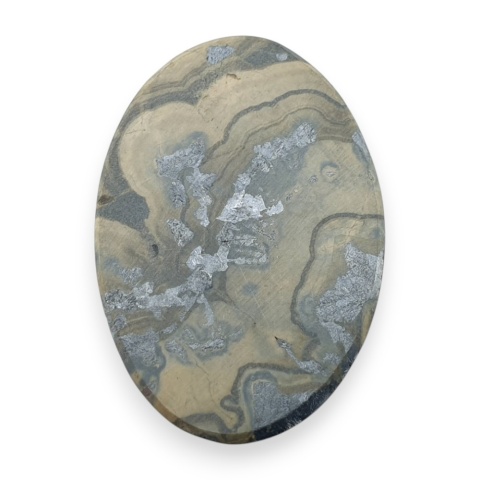 Schalenblende agate cabochon 30x21 mm no 10
