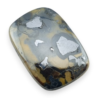 Agat schalenblende kaboszon 30x21 mm nr 7