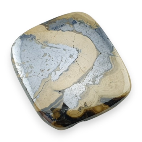 Schalenblende agate cabochon 31x28 mm no 1