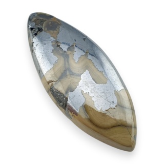 Agat schalenblende kaboszon 32x13 mm nr 39