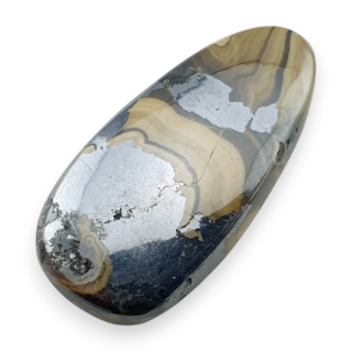 Agat schalenblende kaboszon 32x16 mm nr 35