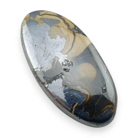 Schalenblende agate cabochon 34x17 mm no 33